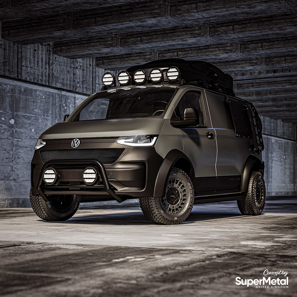 SuperMetal Rig on VW Transporter T7
